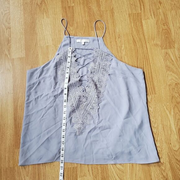 WAYF | Posie Lace Up Cami in Purple - [size XXL] - Picture 7 of 11